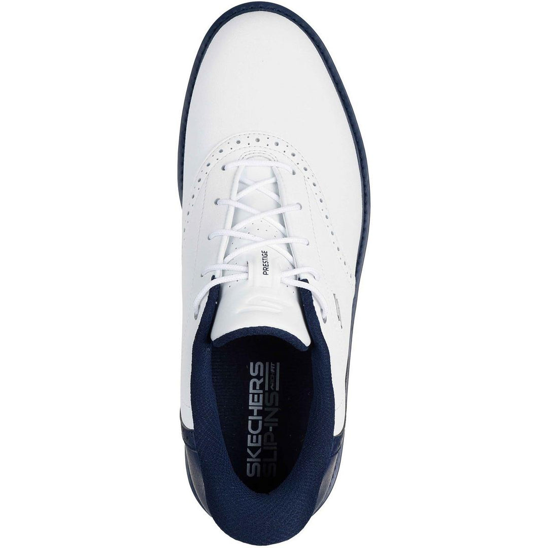 Skechers Go Golf Prestige Golf Shoe White/Navy – view 3