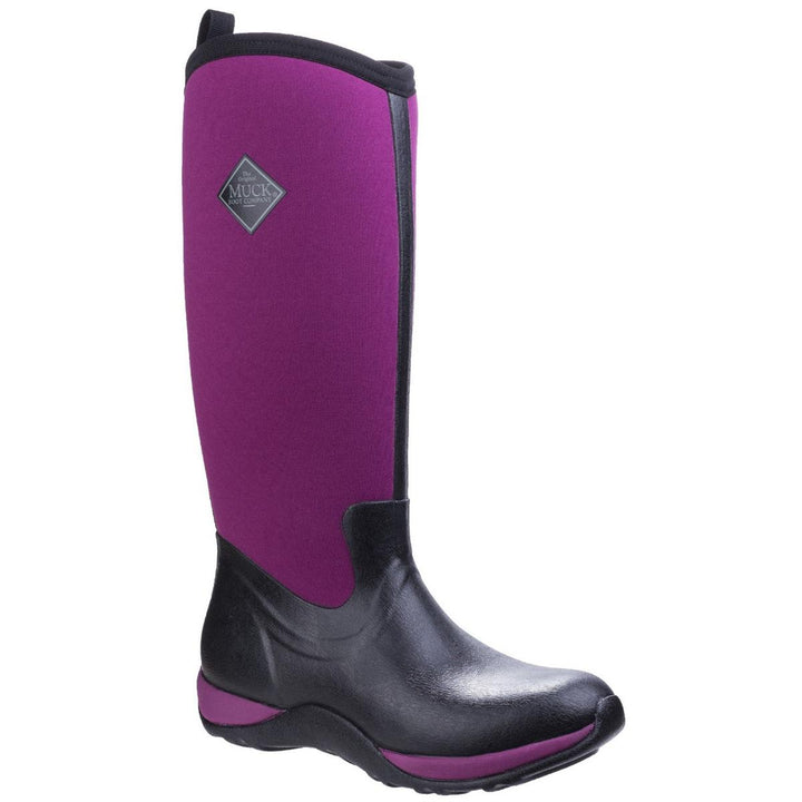 Muck Boots Arctic Adventure Pull On Wellington Boot Black/Ma