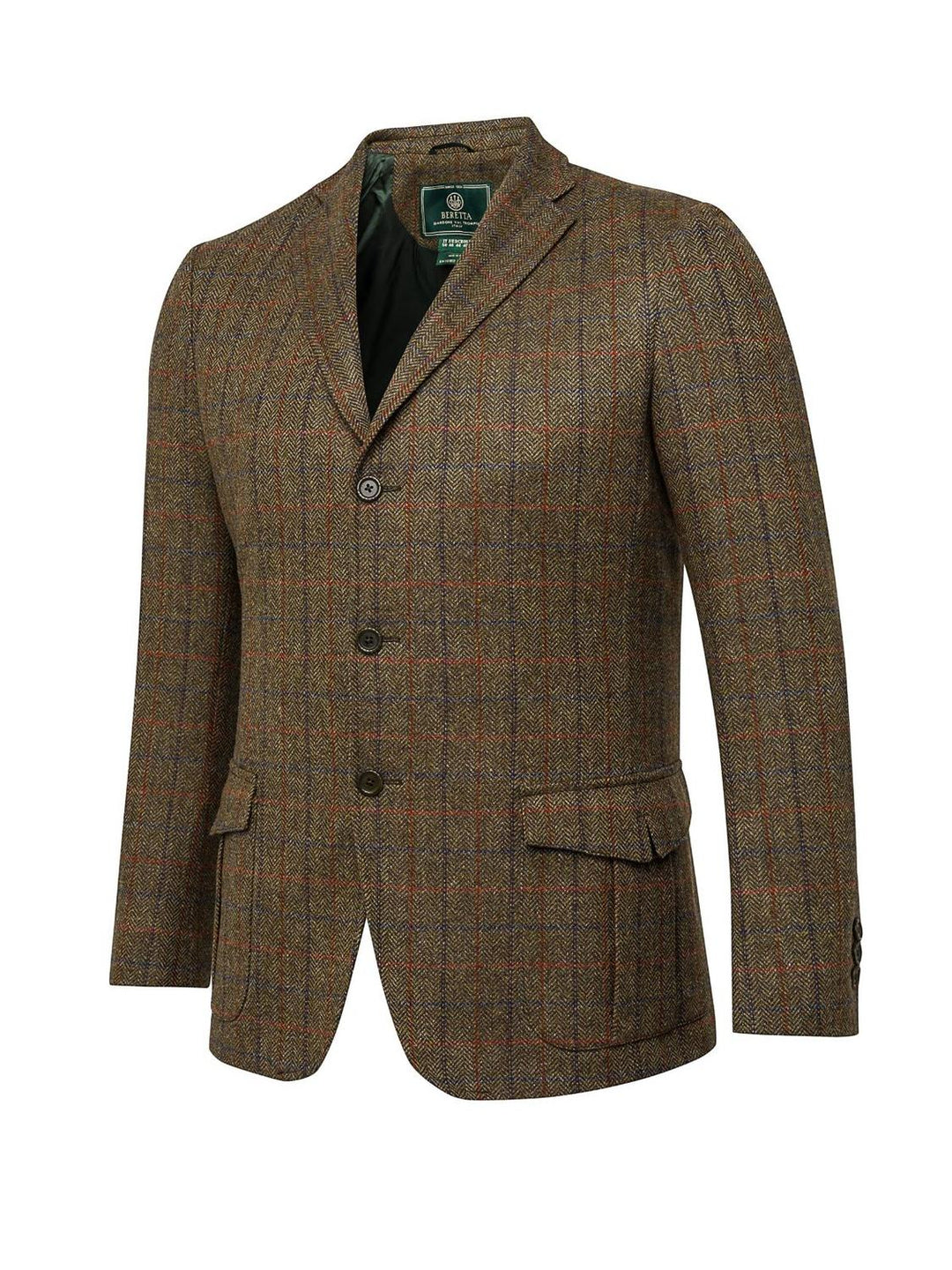 Beretta ST JAMES JACKET Green & Blue Check – view 3