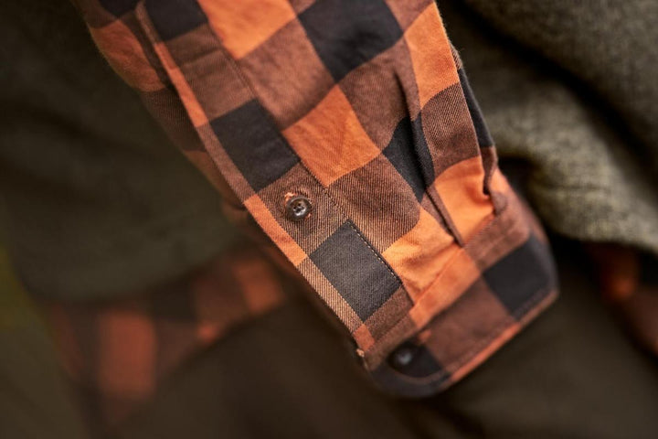 Harkila Härkila Scandinavian L/S shirt Mandarin check
