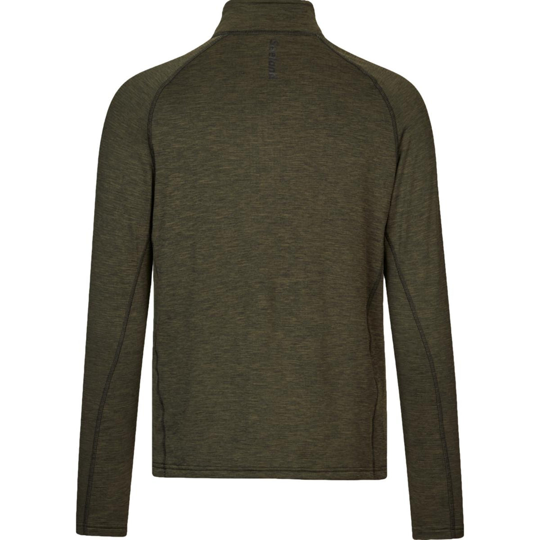 Seeland Peak Half Zip Pine green melange