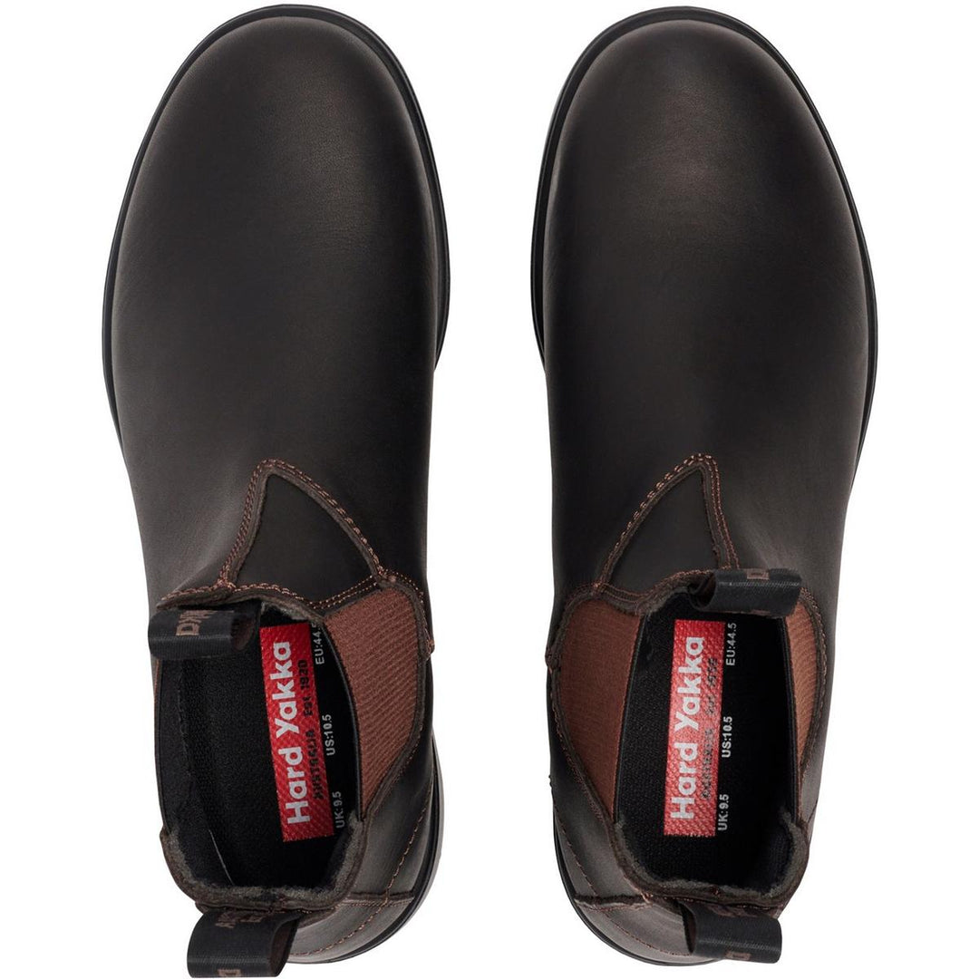 Hard Yakka Brunswick Waxy Boots Brown Waxy