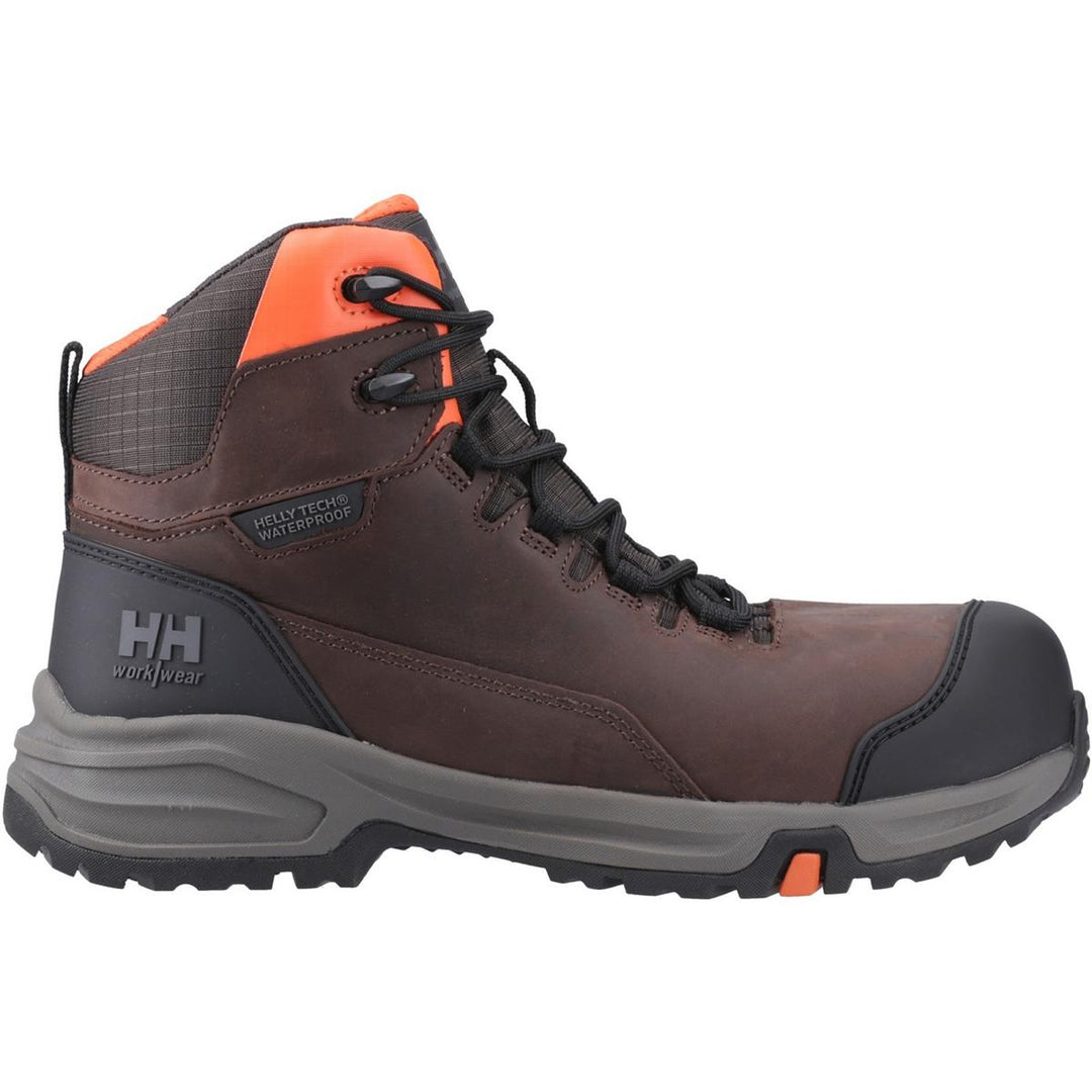 Helly Hansen Workwear Manchester Ltr Mid Safety Boots Brown