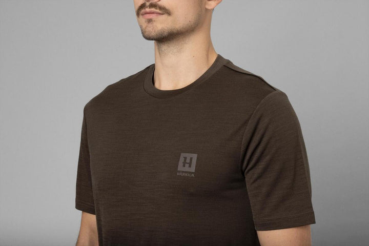 Harkila Härkila Base All Season S/S t-shirt Shadow – view 5
