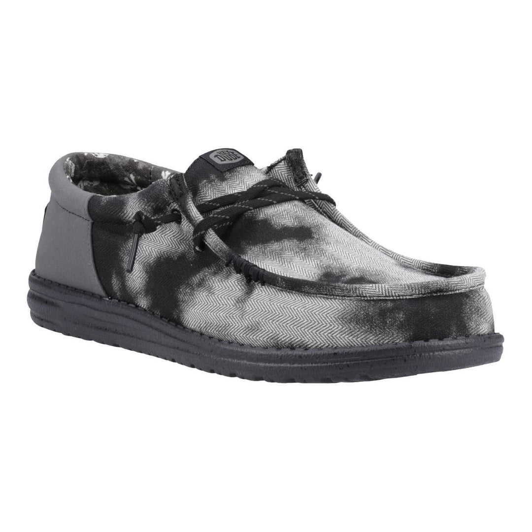 HEYDUDE Wally Funk Overdye Shoe Black/Granite