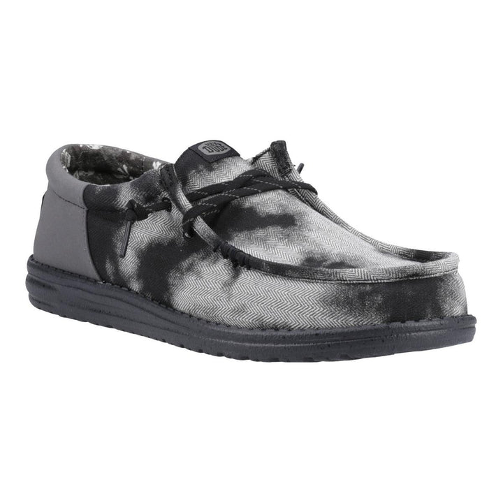 HEYDUDE Wally Funk Overdye Shoe Black/Granite