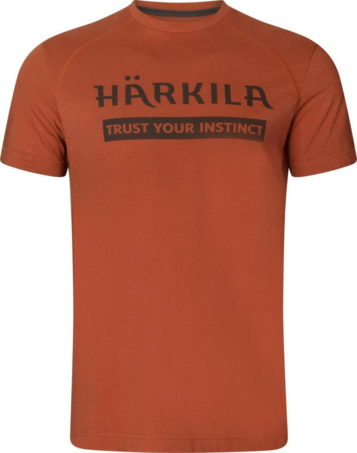 Harkila Härkila logo S/S t-shirt Arabian spice