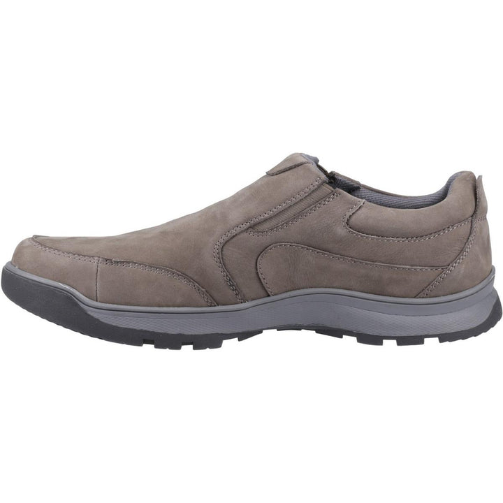 Hush Puppies Jasper Trainer Grey Nubuck – view 4