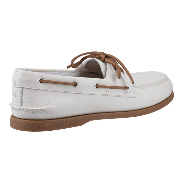 Sperry Authentic 2 Eye Boat Shoe White/Gum