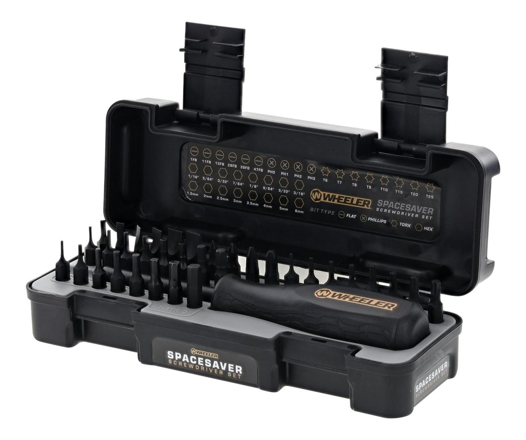 Wheeler 36 Piece Spacesaver Screwdriver Set