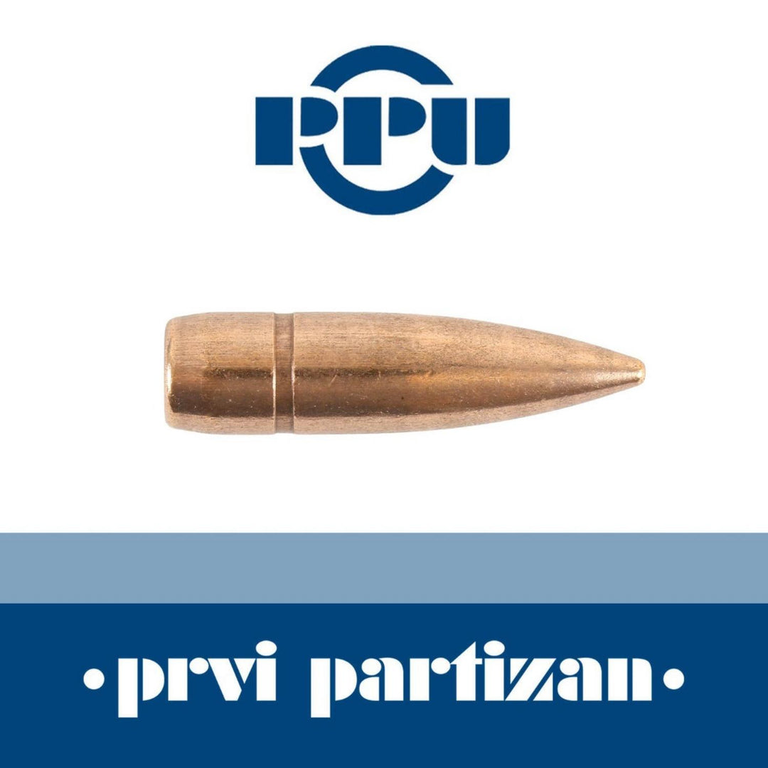 PPU Prvi Partizan .303 (.311) 170gr FMJ BT Bullets, Pack of 100
