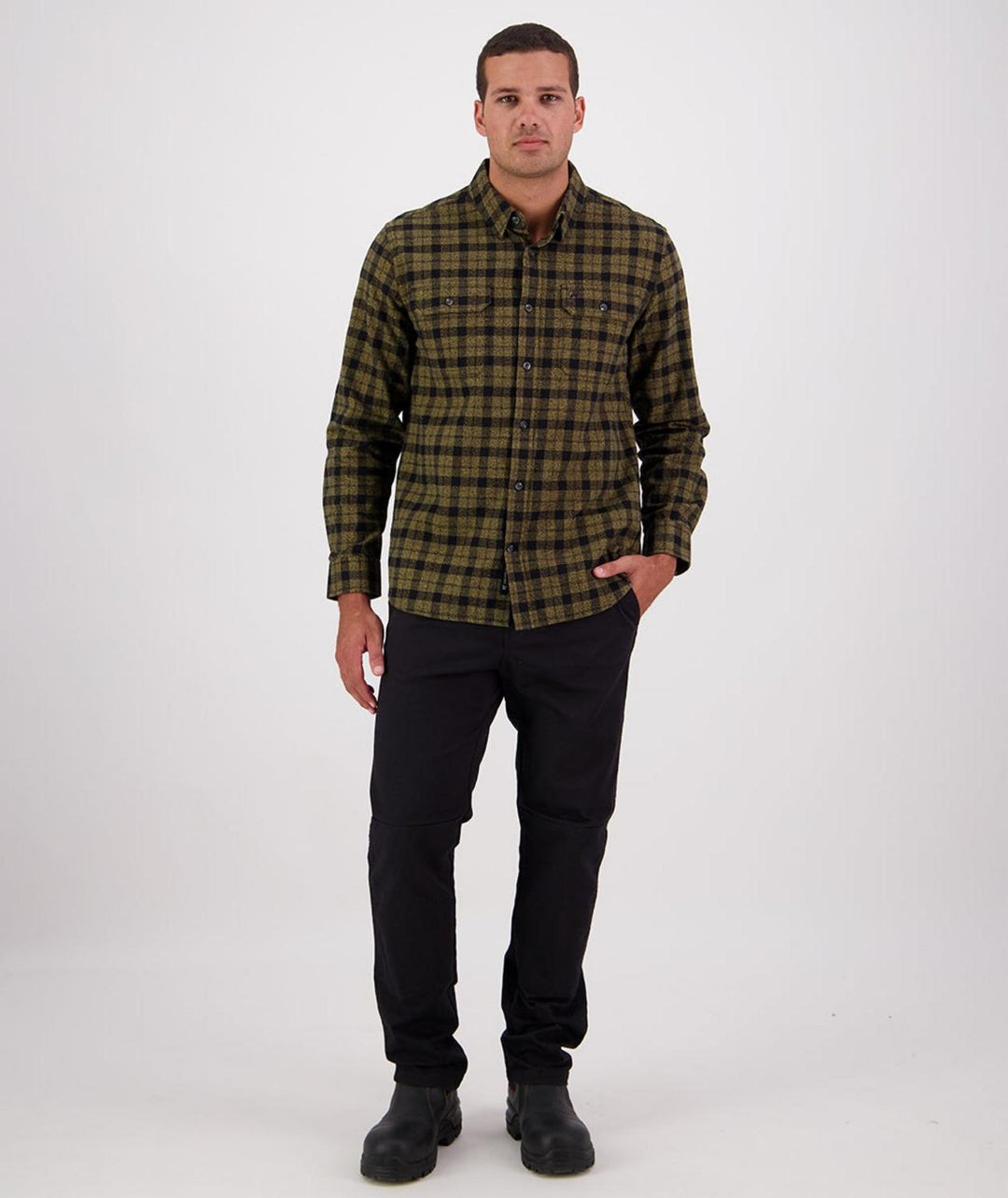 Swanndri Men's Port Road Long Sleeve Shirt