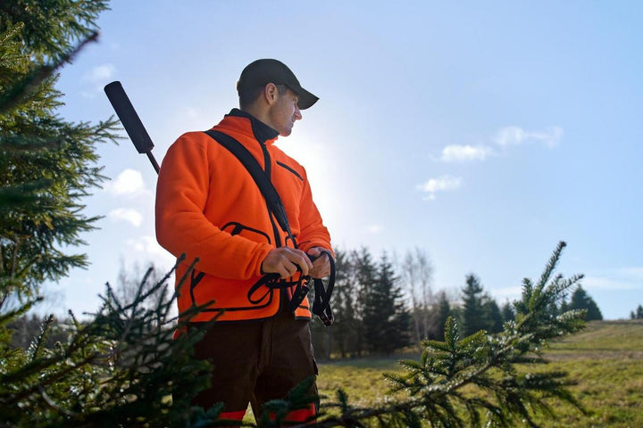 Harkila Wildboar Pro Blaze fleece jacket Orange blaze