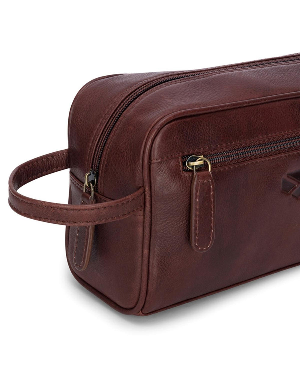 Monarch Leather Wash Bag – view 2