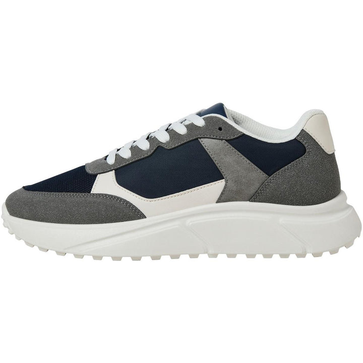 Jack & Jones Aspire Runner Trainer Castlerock/Navy Blazer