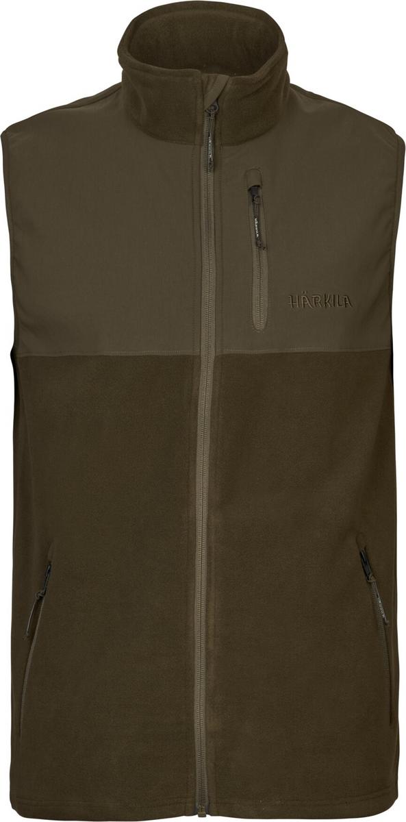 Harkila Härkila Fjell fleece waistcoat Hunting green/Willow