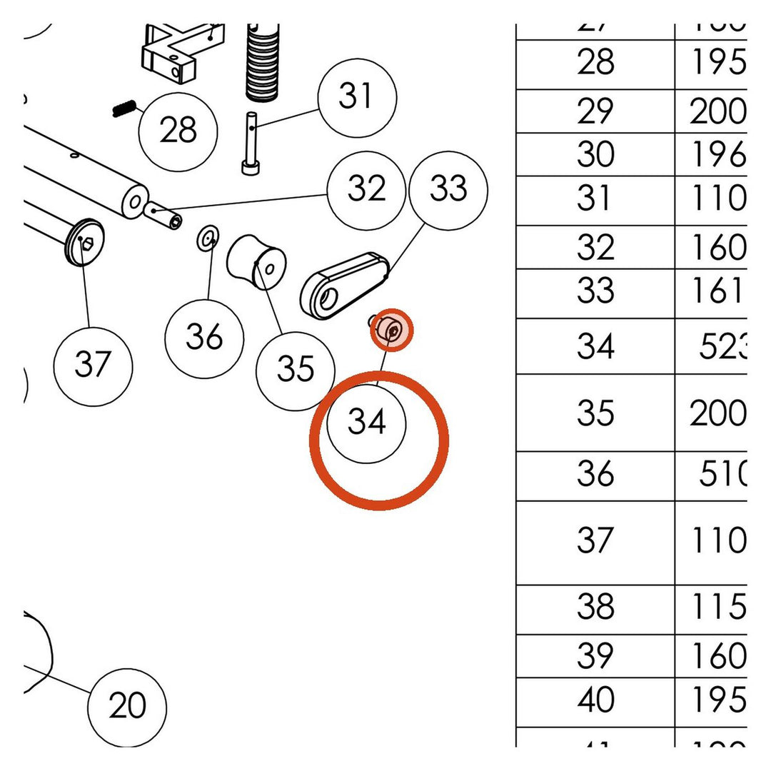 FX Socket Cap Head Screw M4x6 5230