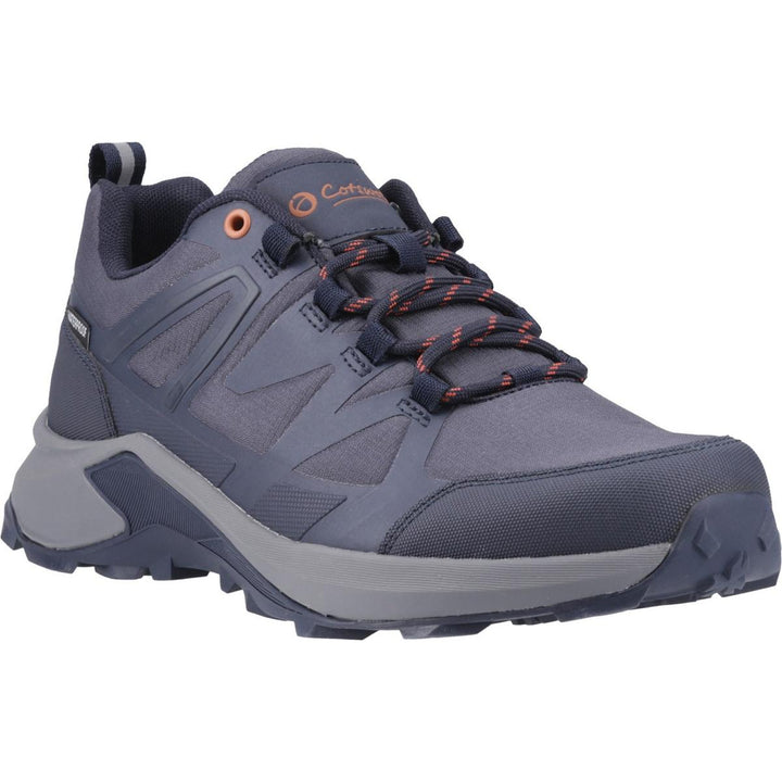 Cotswold Horton Low Recycled Hiking Shoes WP Navy