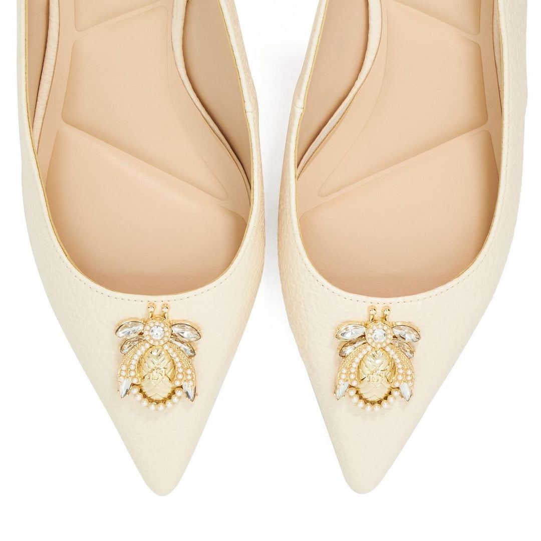 Dune Context Court Shoe Ecru