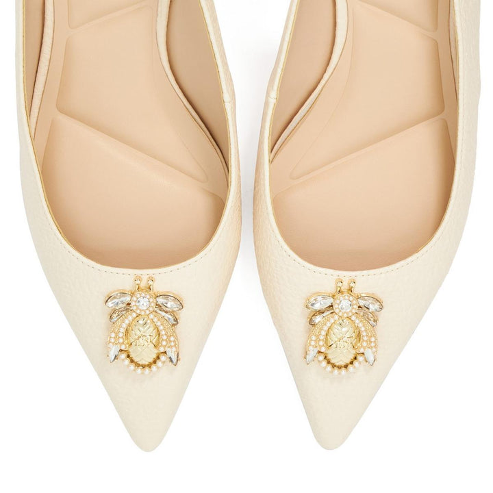 Dune Context Court Shoe Ecru