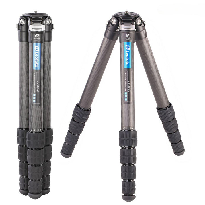 Leofoto Ranger LS-365C Lightweight 10x Layer Carbon Half Ball Levelling Tripod