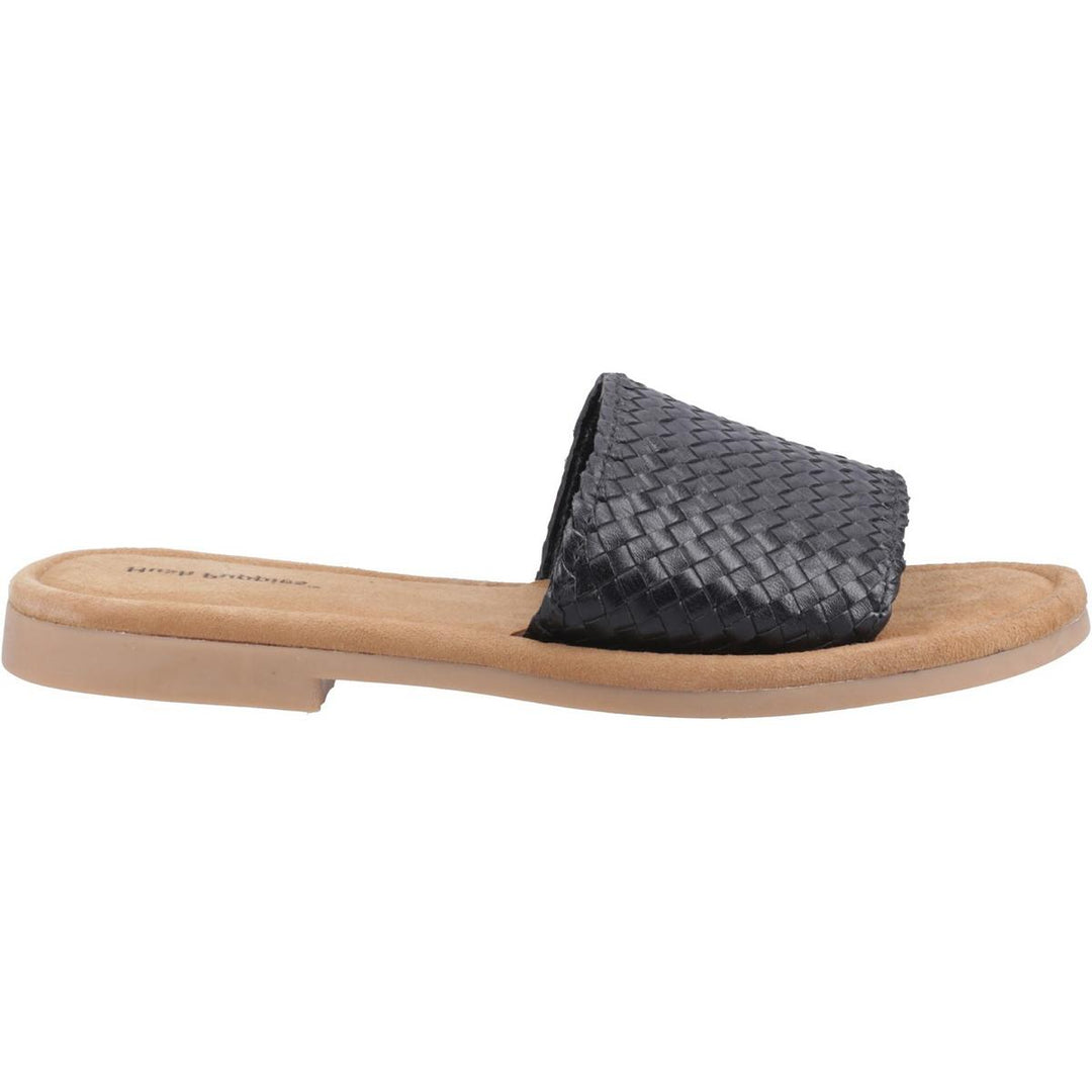 Hush Puppies Hetty Slide Wide Fit Black