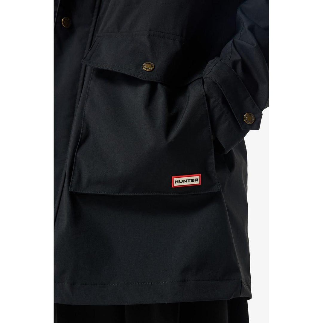 Hunter Lightweight Waterproof Parka Black