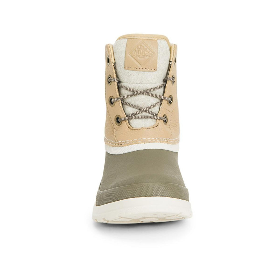 Muck Boots Originals Duck Lace Wellingtons Taupe/Walnut – view 3