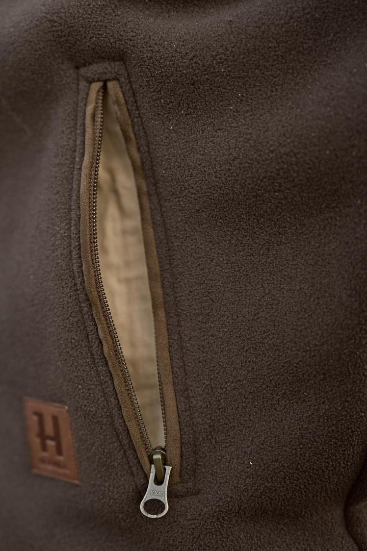 Harkila Sandhem sherpa fleece jacket Demitasse – view 9