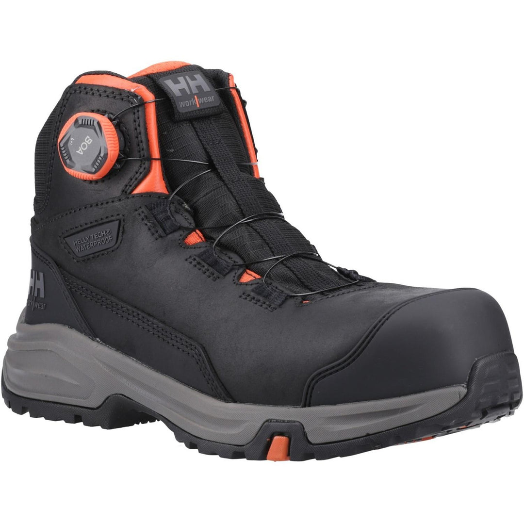 Helly Hansen Workwear Manchester Mid BOA Boots Black/Grey