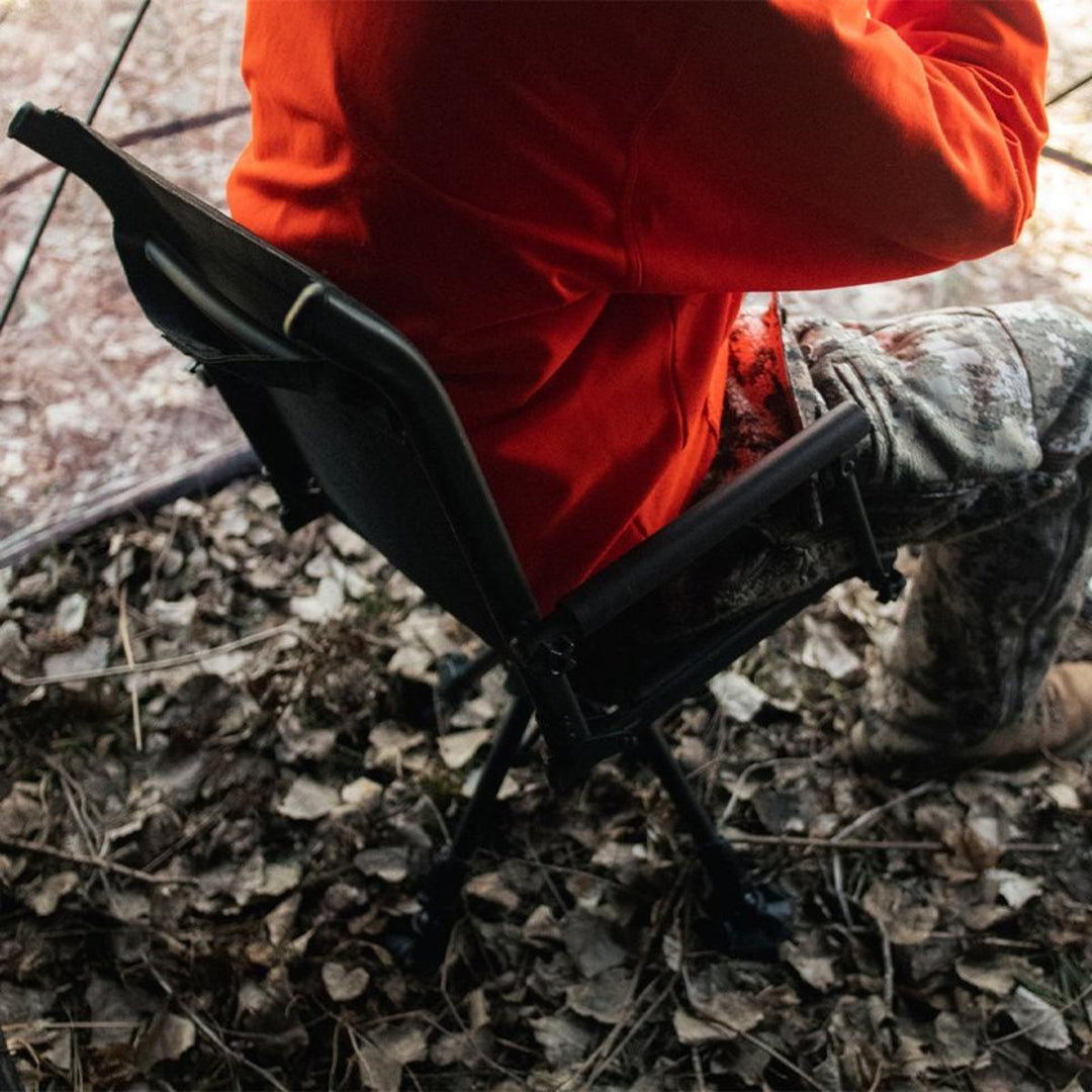 Muddy Swivel Ground Seat With Adjustable Legs