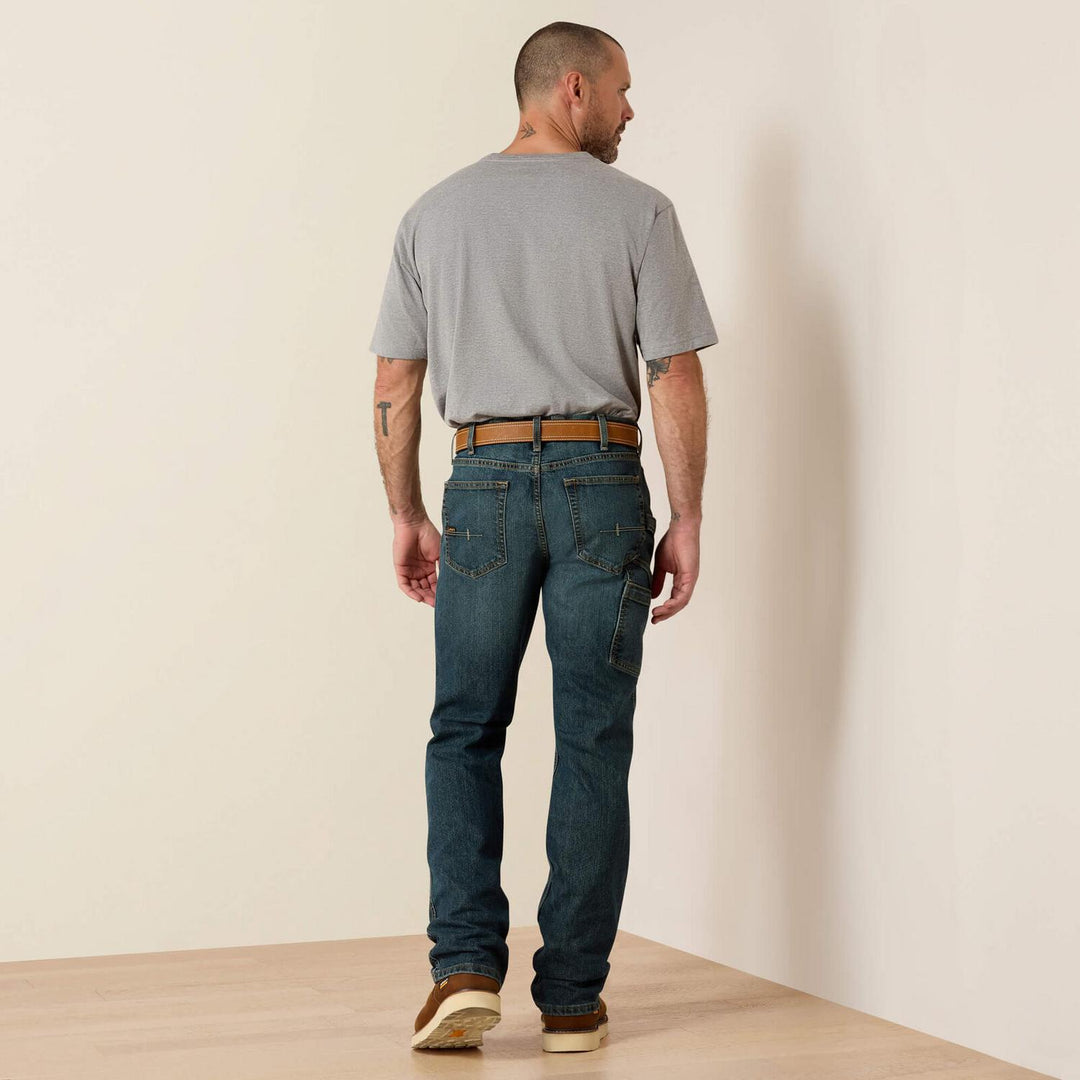 Ariat Mens Rebar M7 Slim DuraStretch Workhorse Stackable Straight Leg Jean – view 2