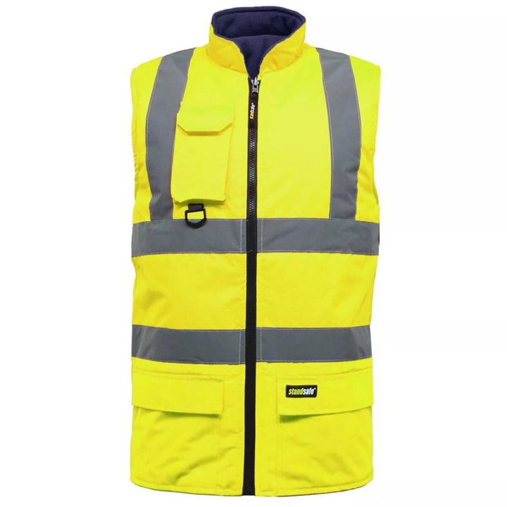 Standsafe Hi Vis Reverible Bodywarmer - HV010 / HV037