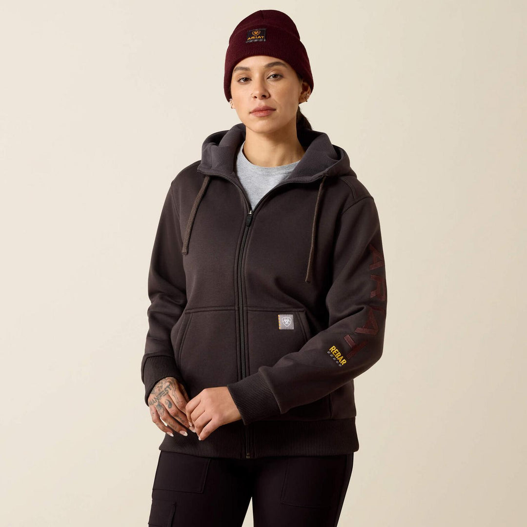 Ariat Ladies Rebar All Weather Full Zip Hoodie