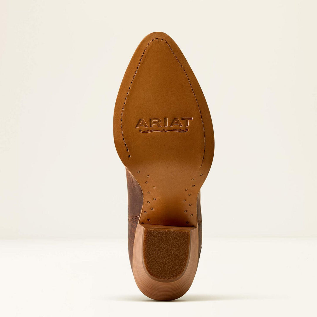 Ariat Ladies Beaux J Toe Wthrd Tn/bby Pack