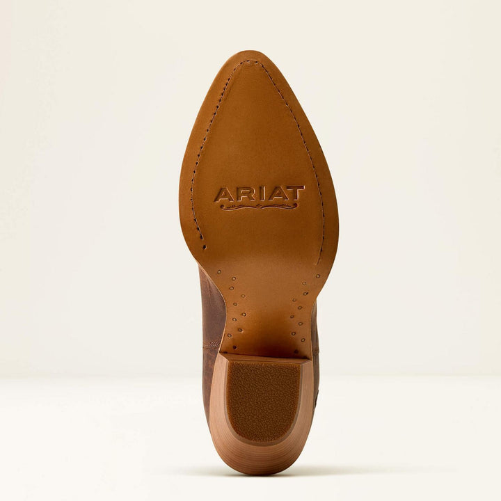 Ariat Ladies Beaux J Toe Wthrd Tn/bby Pack