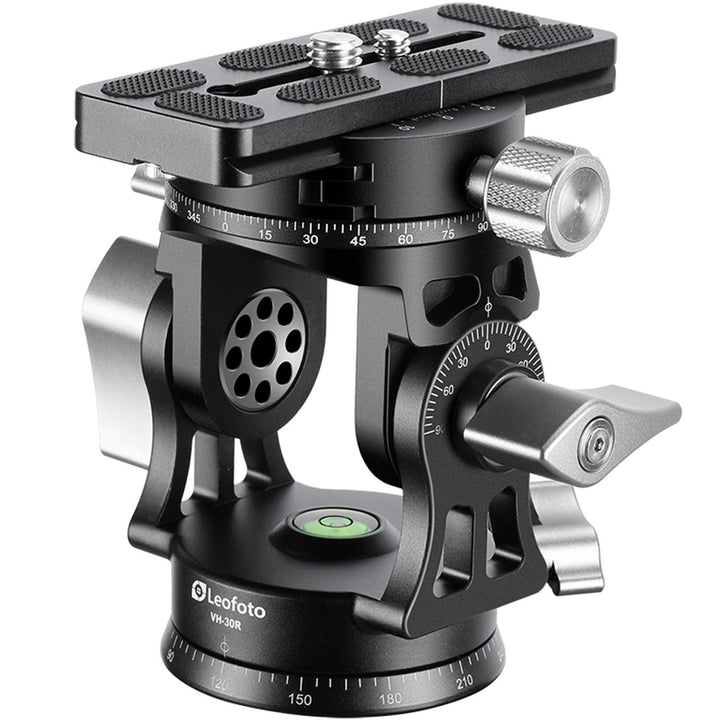 Leofoto VH-30R Two-Way Telephoto Lens Head with Panning Clamp