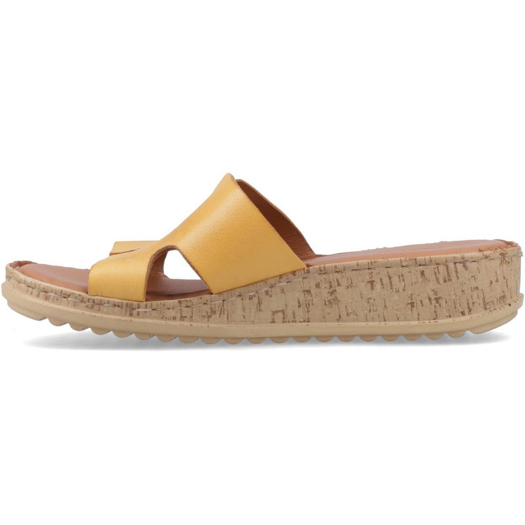 Hush Puppies Eloise Mule Sandal Mustard – view 4