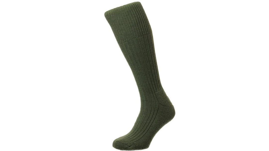 Bisley Commando Socks Green Heavy Duty
