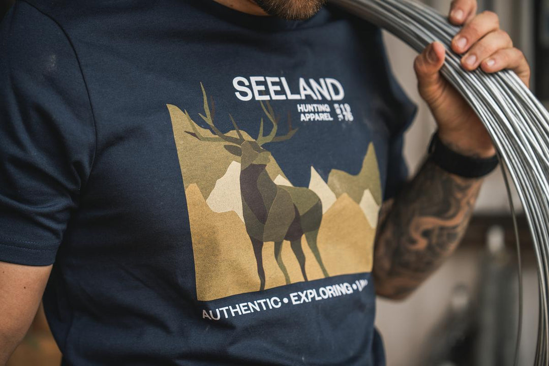 Seeland Fragment T-shirt Dark Blue