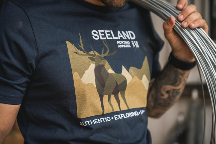 Seeland Fragment T-shirt Dark Blue