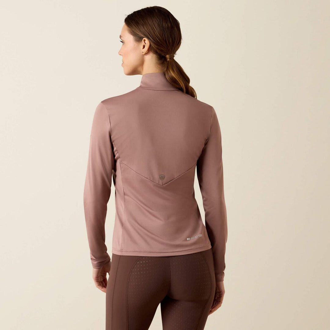 Ariat Ladies Lunaveil 1/2 Zip Long Sleeve Base Layer