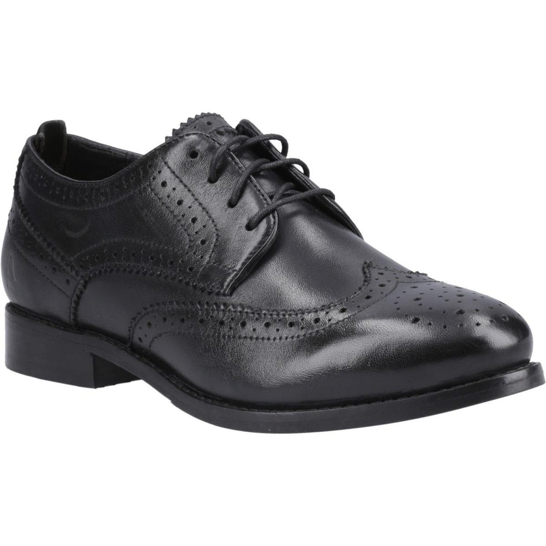 Hush Puppies Natalia Brogue Black/Black