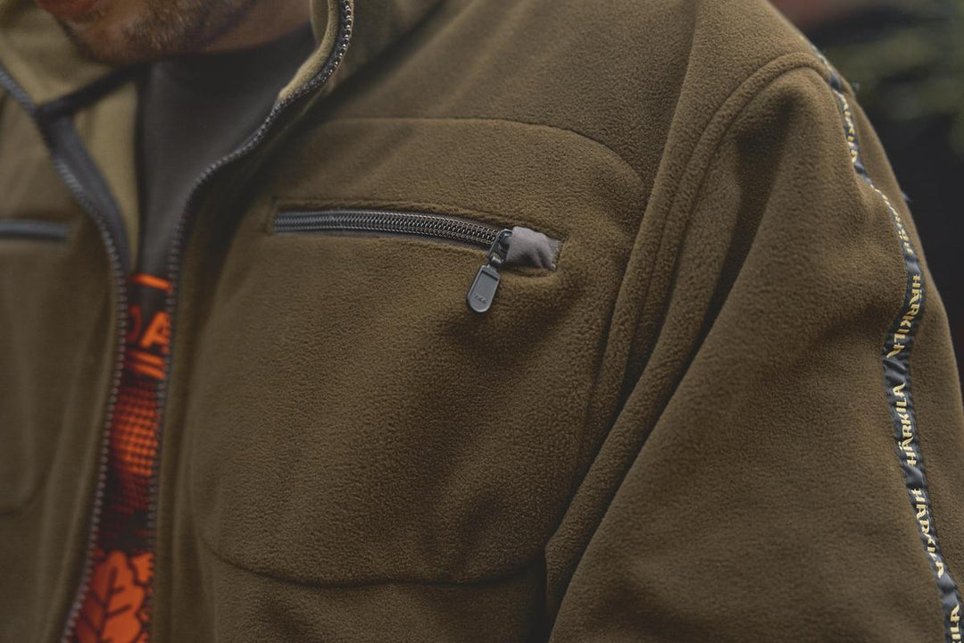 Harkila Kamko Fleece Dark antique bronze/Willow