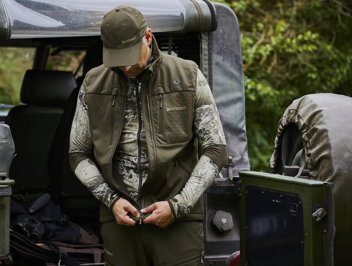 Deerhunter Excape Softshell Waistcoat Art Green