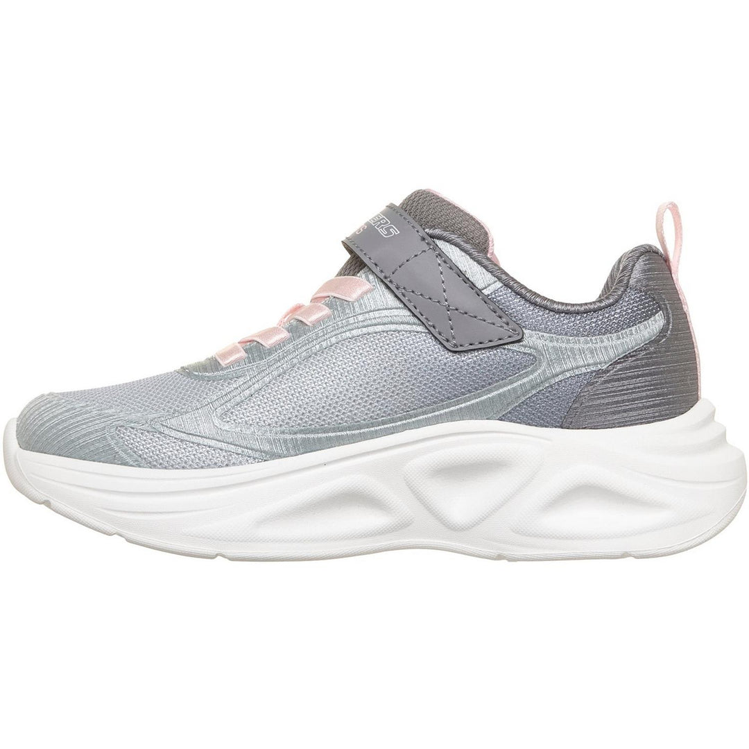 SKECHERS SOLA GLOW 2.0 DAZZLE STEPS Light Gray/Multi Trim