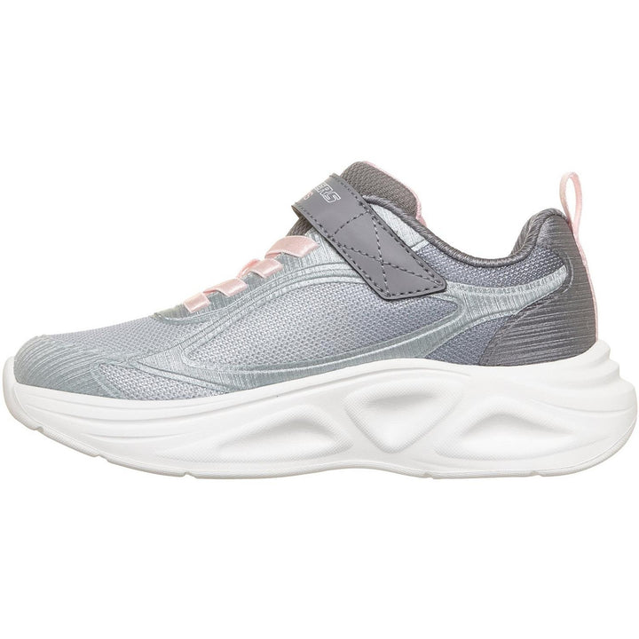 SKECHERS SOLA GLOW 2.0 DAZZLE STEPS Light Gray/Multi Trim