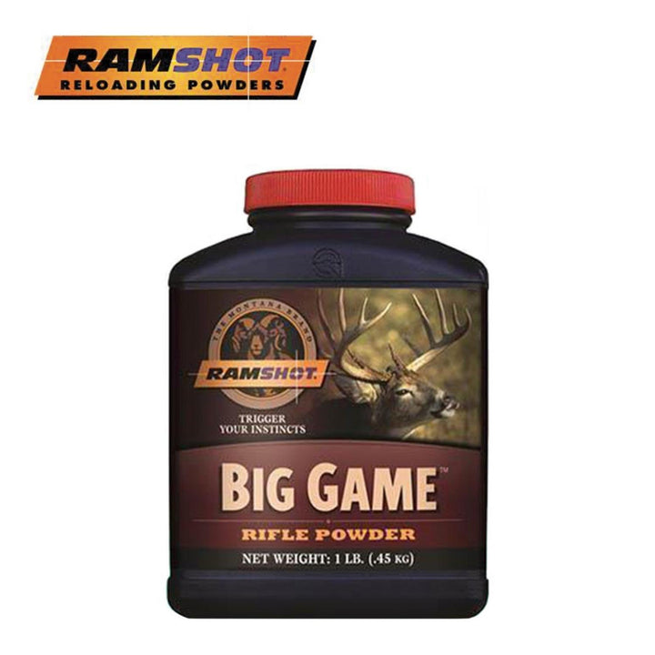 Ramshot Big Game Smokeless Rifle Powder, 1lb (454g)