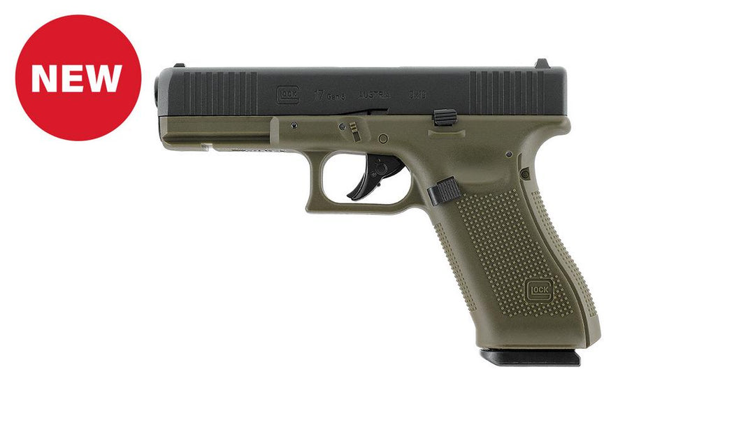 Umarex WSL 5.8471 Glock17 Gen5 BBCo2 Pistol Battlefield Green by