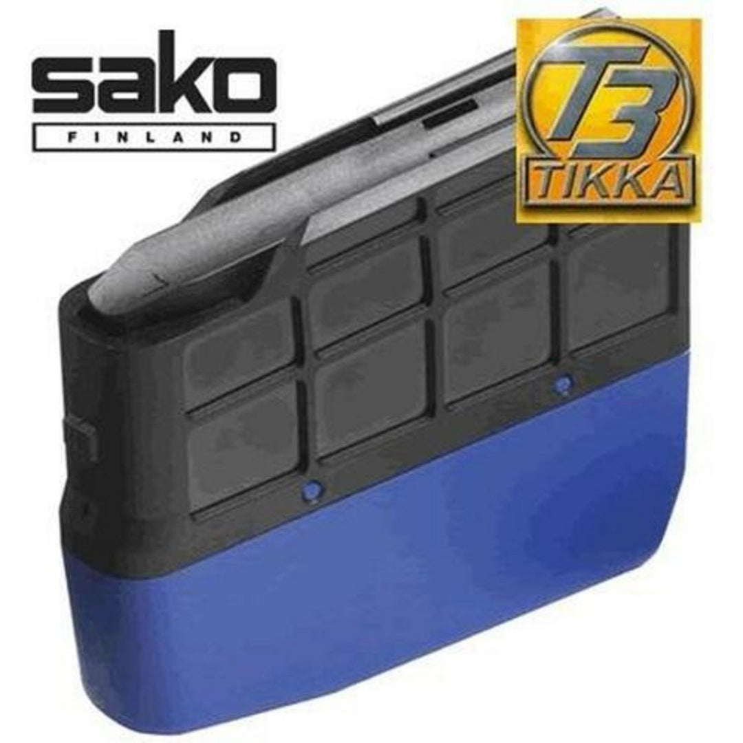 Tikka 5 Round (Blue) Magazine 22-250/.243/.308/6.5crd - Extra magazines, Caliber: 308 Win